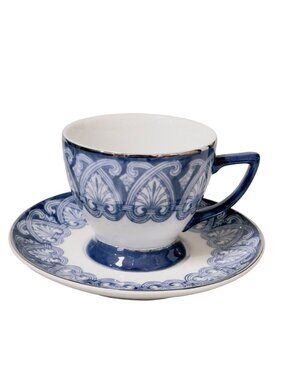 BOMBAY COMPANY Cup and Saucer Set Coffee or Tea Set